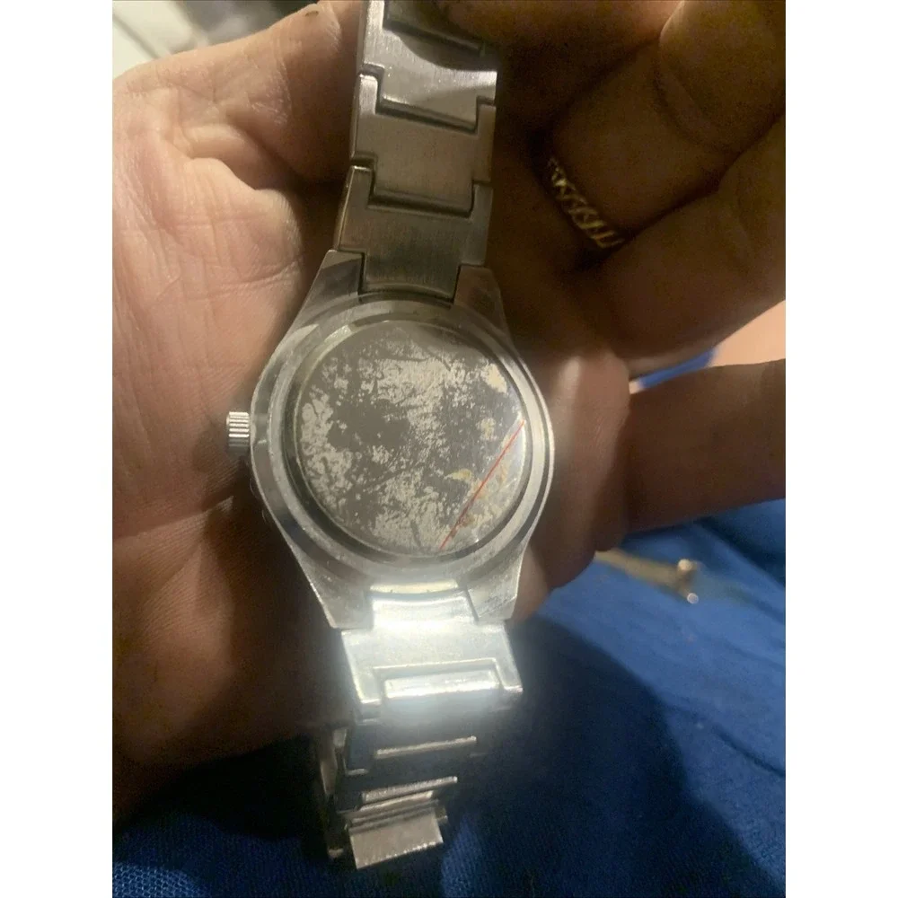 Metal Silver And Black Seminole Hard Rock New Watch